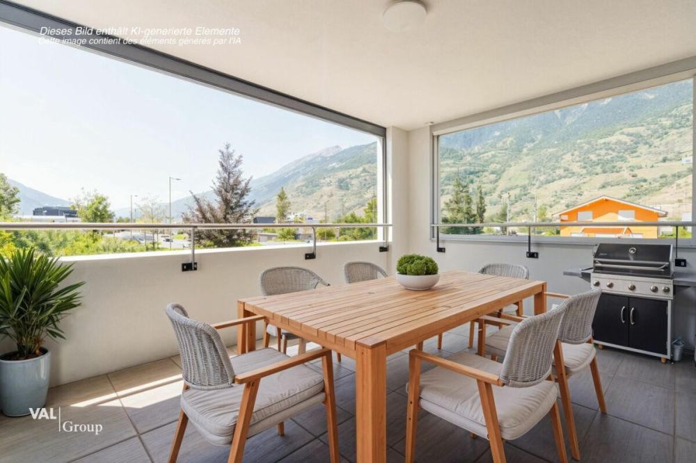 Ihr neues Zuhause in Visp-West: Moderne 3.5-Zimmer-Wohnung -  Bild 6