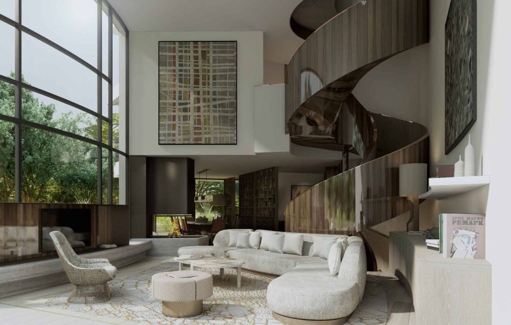 HC77 | Cologny - 3 luxueux hôtels particuliers - Impressionnante hauteur de plafond et un escalier magistral