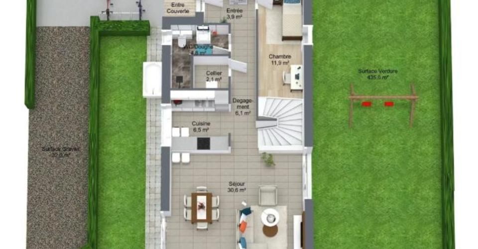NOUVELLE CONSTRUCTION VILLA INDIVIDUELLE 5.5 PIECES - Villa 5.5 pièces - image - 5