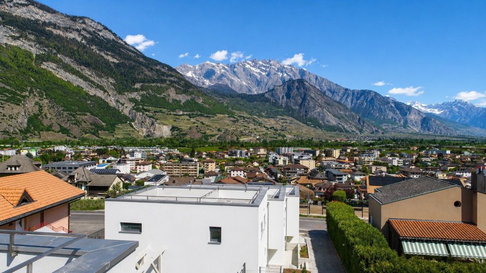6 moderne Villen mit Panoramadach auf den Höhen von Saxon -  Bild 3