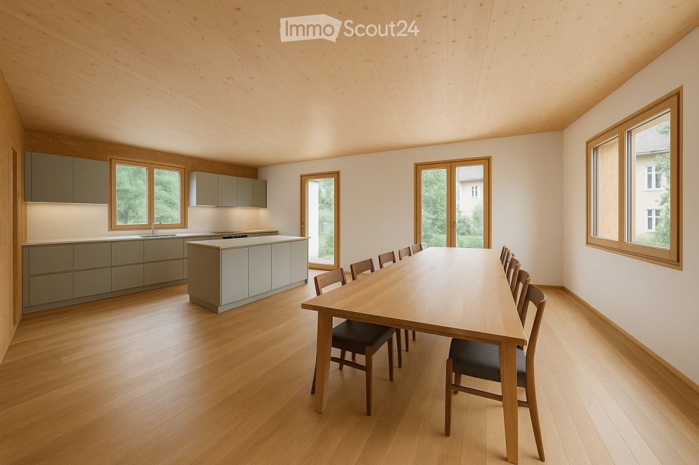 Neubau 7.5-Zimmer-Einfamilienhaus oder 2.5 und 4.5 Zweifamilienhaus in ruhiger Lage von Siblingen -  Bild 10