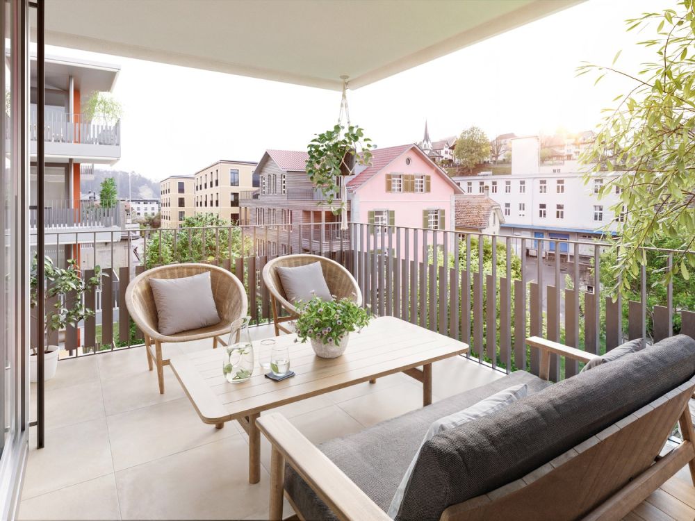 Eigentumswohnungen Aebiguet am Bach - Ein Zuhause das verbindet -  Bild 5