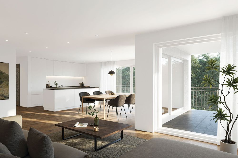 Wunderschöne 5.5-Zimmer-Erdgeschosswohung in der Naturoase Rohrbach -  Bild 3