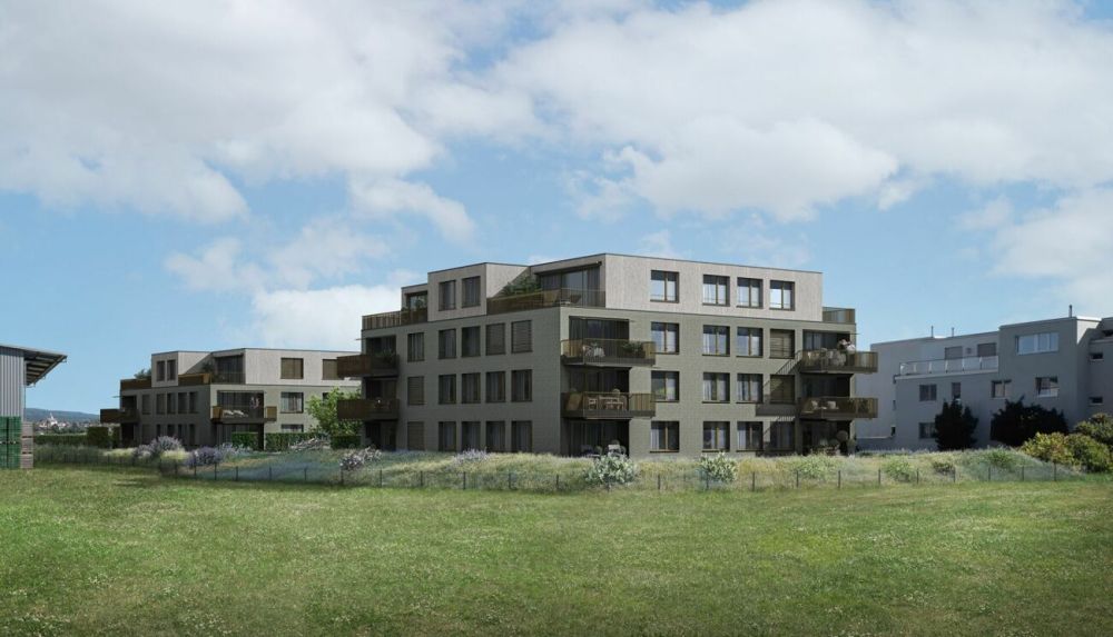 Neubauprojekt «Im See II», 8187 Weiach / 3.5-Zimmerwohnung mit Landanteil - Bild 1