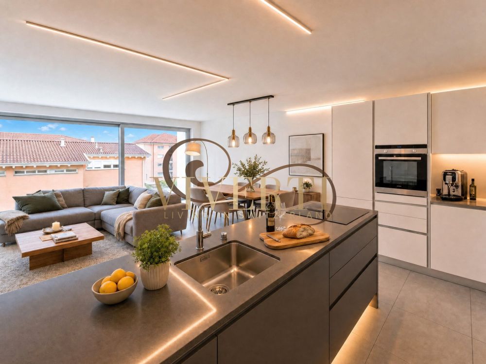 MODERNO ATTICO CON TERRAZZO A BELLINZONA -  Bild 3