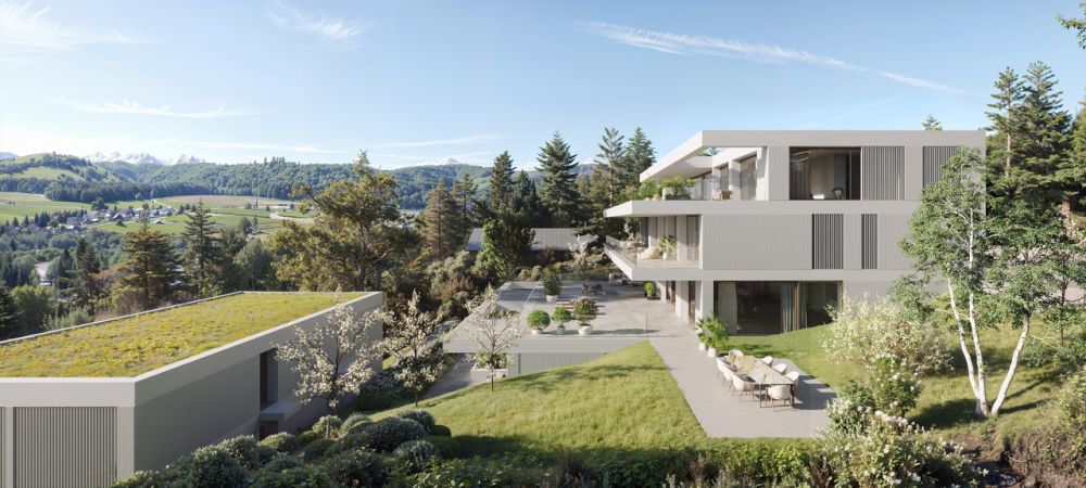 Exklusives Neubauprojekt mit grosszügigen Terrassen und Garten - Bild 1