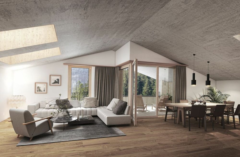 Charmante Dachwohnung mit modernem Flair an idyllischer Lage - Bild 4