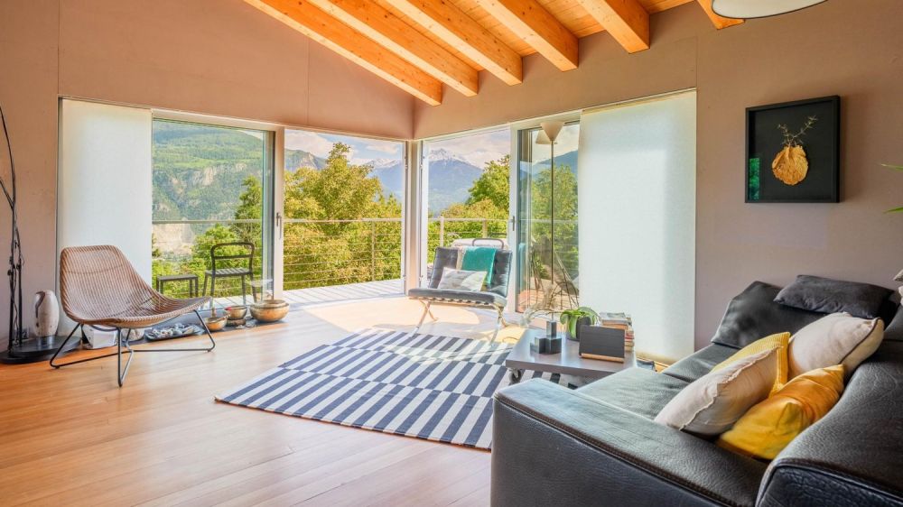 Deux maisons d'architecte dans un écrin naturel préservé à Ayent -  Bild 3