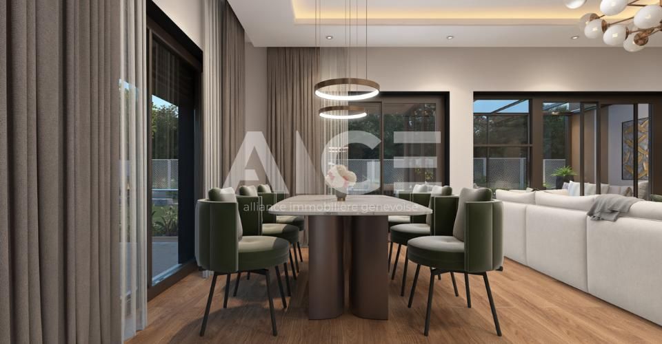 Grand-Saconnex – Dernières villas contemporaines THPE à saisir - Maison jumelée 5 pièces - image - 2