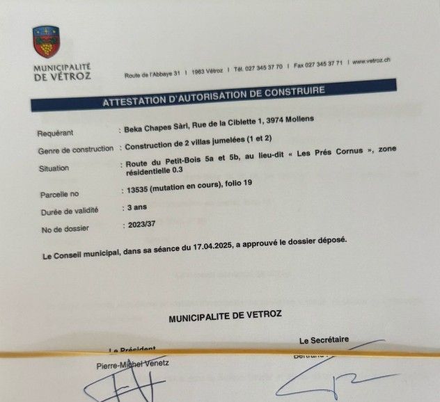 Villa sur Vétroz - QUARTIER VILLAS - Villa, 4.5 pièces, 135.00 m2