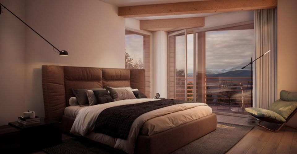 Lumière, cadre paisible et vue imprenable pour ce projet Minergie-P - Maison 4.5 pièces - image - 3