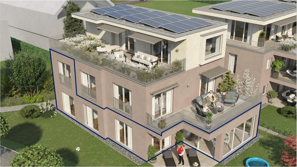 HELL UND MODERN AUF ZWEI GESCHOSSE MIT WINTERGARTEN UND GROSSEM GARTEN WOHNEN / WOHNUNG BS6 - Bild 1