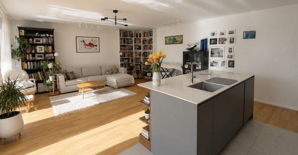 Superbe appartement moderne de 4,5 pièces avec grande terrasse, vue lac et Alpes - Appartement 4.5 pièces - image - 8