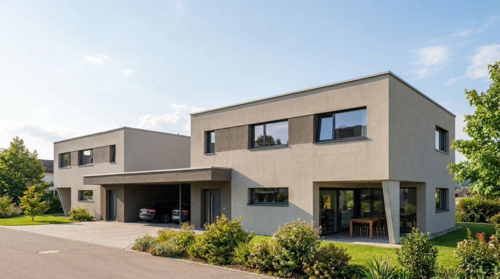 ZEITLOSE ARCHITEKTUR  ZWEI EINFAMILIENHÄUSER  IN WIEDLISBACH - Haus B -  Bild 2