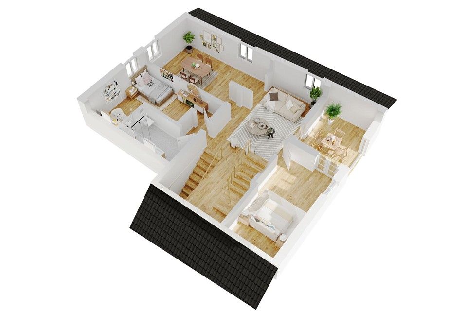 Grosse 4½-Zimmer Dachmaisonette -  Bild 9