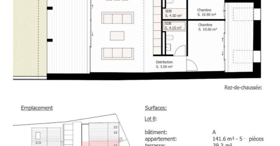 Maison villageoise mitoyenne avec terrasse et jardin - Maison contiguë 5 pièces - image - 8