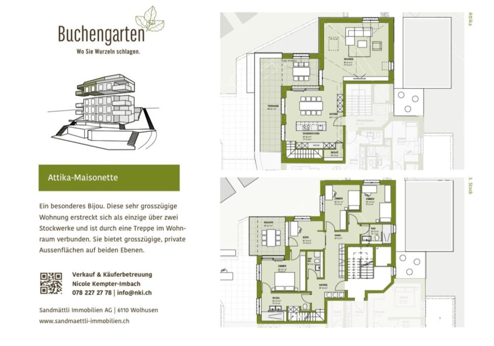 Moderne 5,5 Zimmer Eigentumswohnung in Wolhusen -  Bild 5