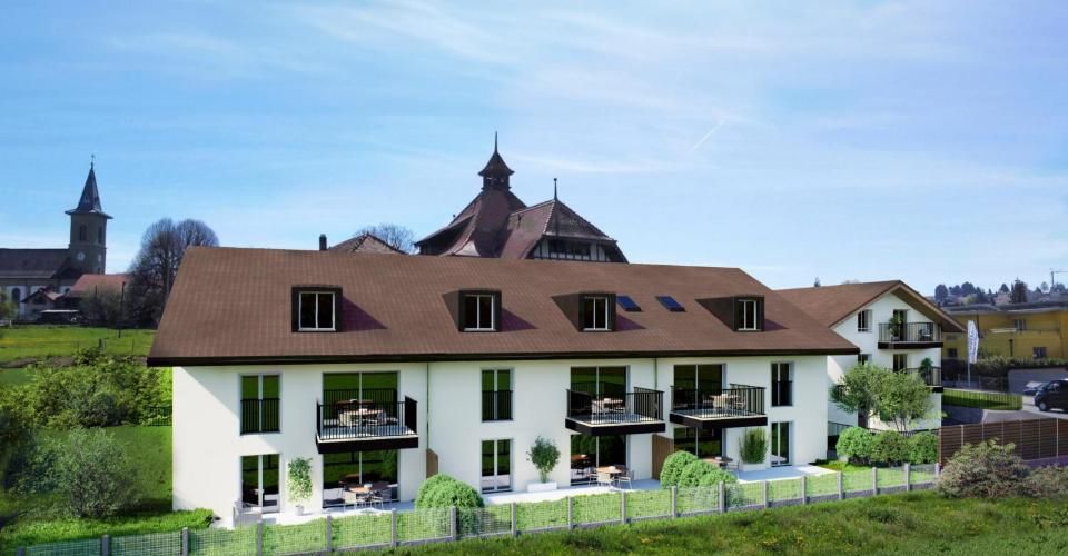 Nouvelle promotion! 1.5 pièces  appartement avec balcon, Belfaux - Appartement 1.5 pièces - image - 10