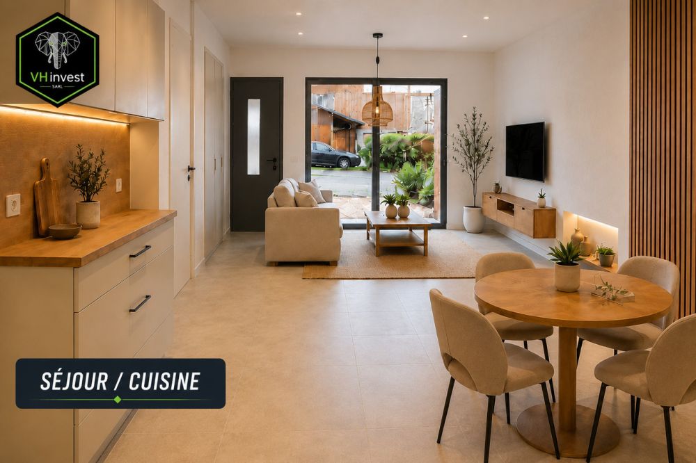 Vente sur plans - Magnifique 2,5 pièces entièrement rénové -  Bild 4