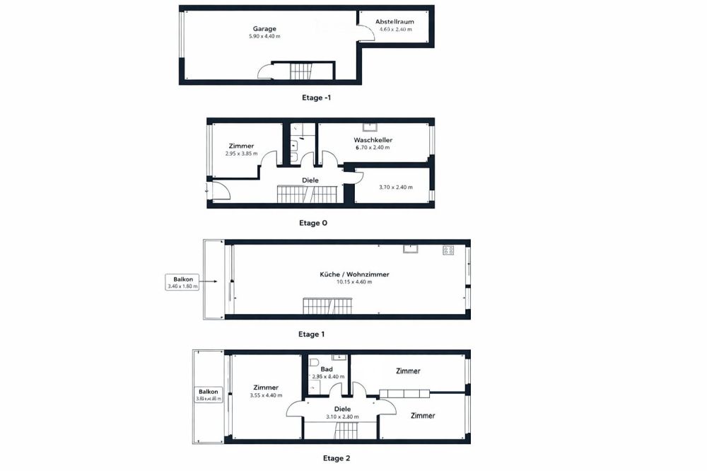 Modernes Reiheneckhaus am Stadtrand von Dietikon -  Bild 4