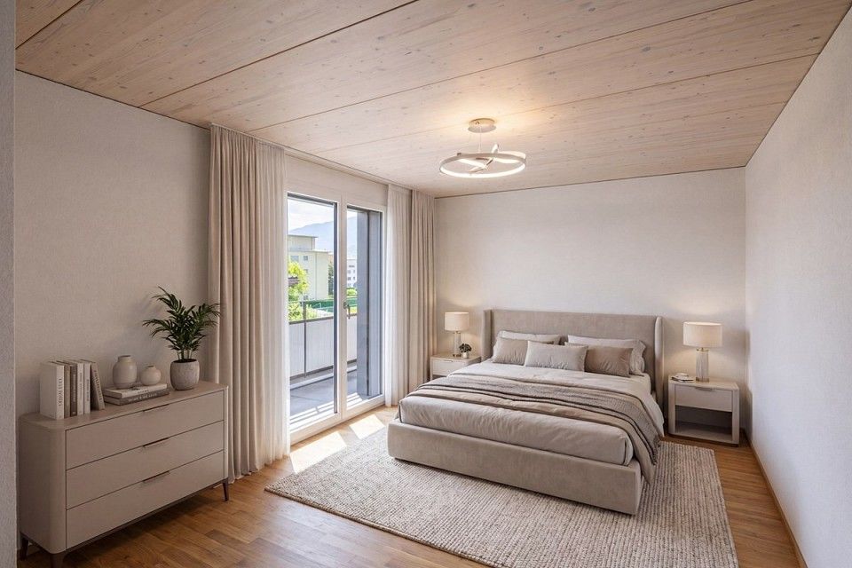 Neubau 4.5-Zimmer-Wohnung mit traumhafter See- und Bergsicht -  Bild 3
