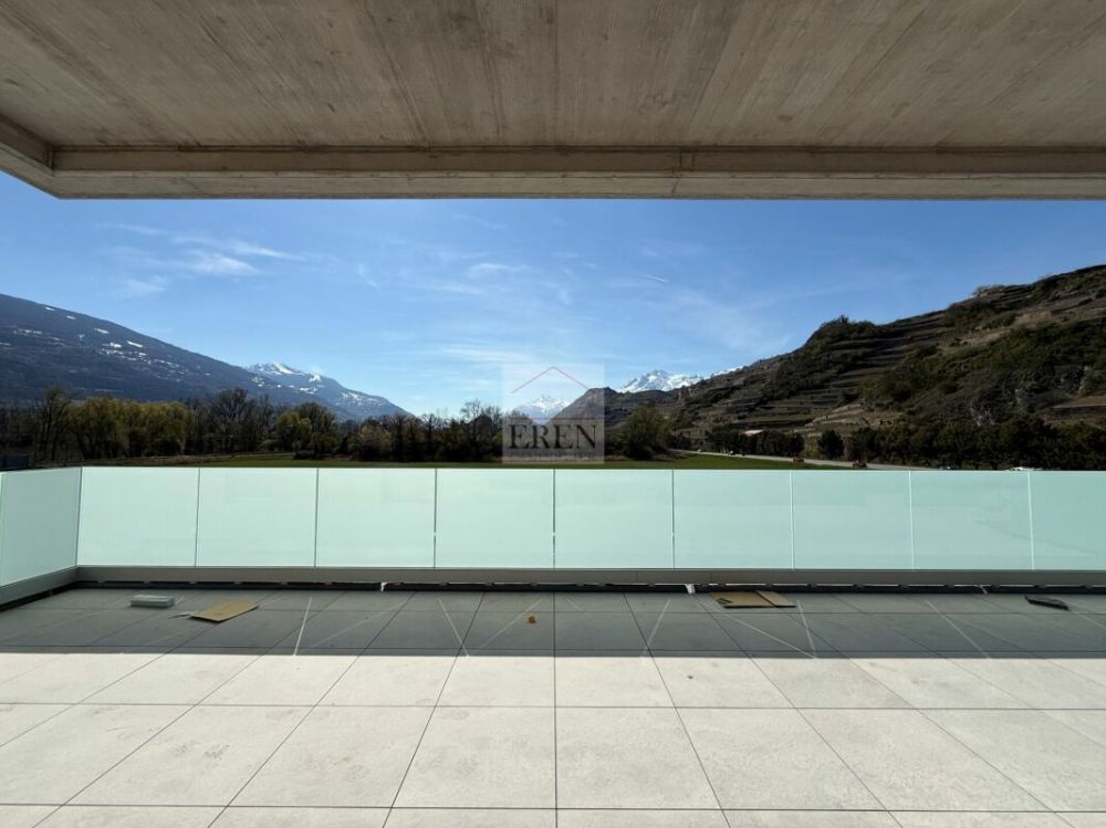 Spacieux attique 4,5 pièces avec terrasse panoramique de 68 m2 - Résidence Alegria à Uvrier (Sion) - Attique 4,5 pièces neuf à vendre