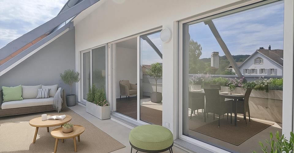 Corcelles - 3.5 pièces neuf avec terrasse et galetas - Appartement 3.5 pièces - image - 2