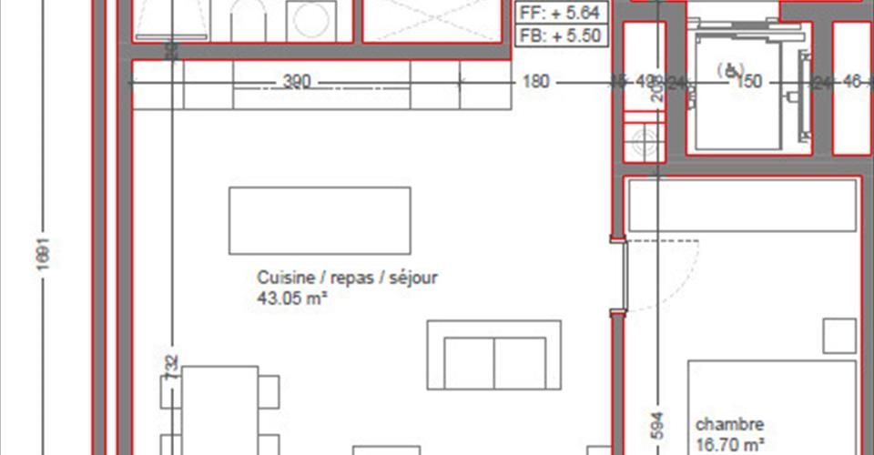 Corcelles - 3.5 pièces neuf avec terrasse et galetas - Appartement 3.5 pièces - image - 10