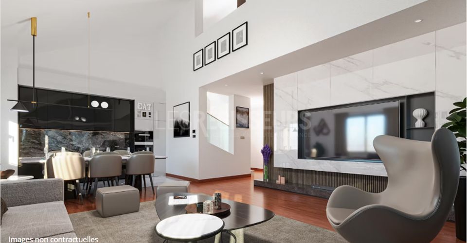 Appartement neuf de 5 pièces avec jardin et terrasses - Appartement 5 pièces - image - 1
