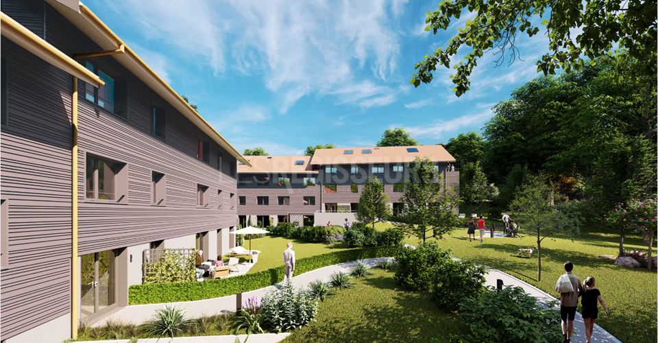 Appartement neuf de 5 pièces avec jardin et terrasses - Appartement 5 pièces - image - 2