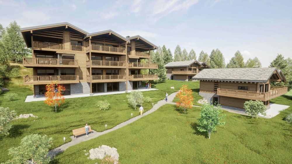 Crans-Montana, 4,5 Zimmer von hoher Qualität im Erdgeschoss mit Garten und Blick -  Bild 9