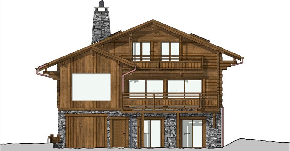 Situé au cœur de Verbier, chalet en construction - Chalet 6 pièces - image - 6