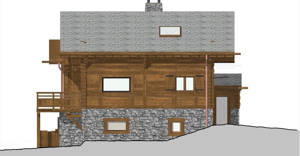 Situé au cœur de Verbier, chalet en construction - Chalet 6 pièces - image - 7