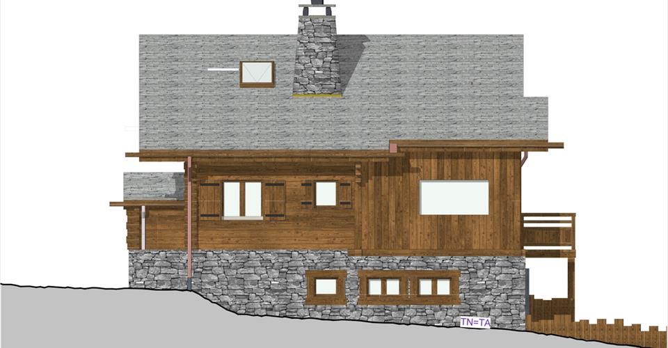Situé au cœur de Verbier, chalet en construction - Chalet 6 pièces - image - 8