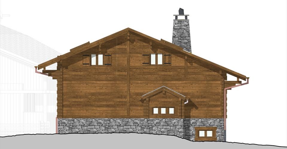 Situé au cœur de Verbier, chalet en construction - Chalet 6 pièces - image - 9