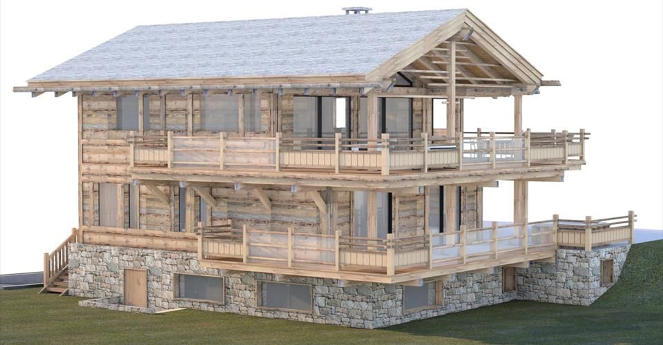 Nichée entre les régions de Ransou et de la Morintse - Chalet 6 pièces - image - 3
