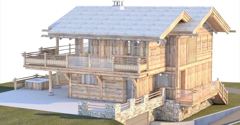 Nichée entre les régions de Ransou et de la Morintse - Chalet 6 pièces - image - 4