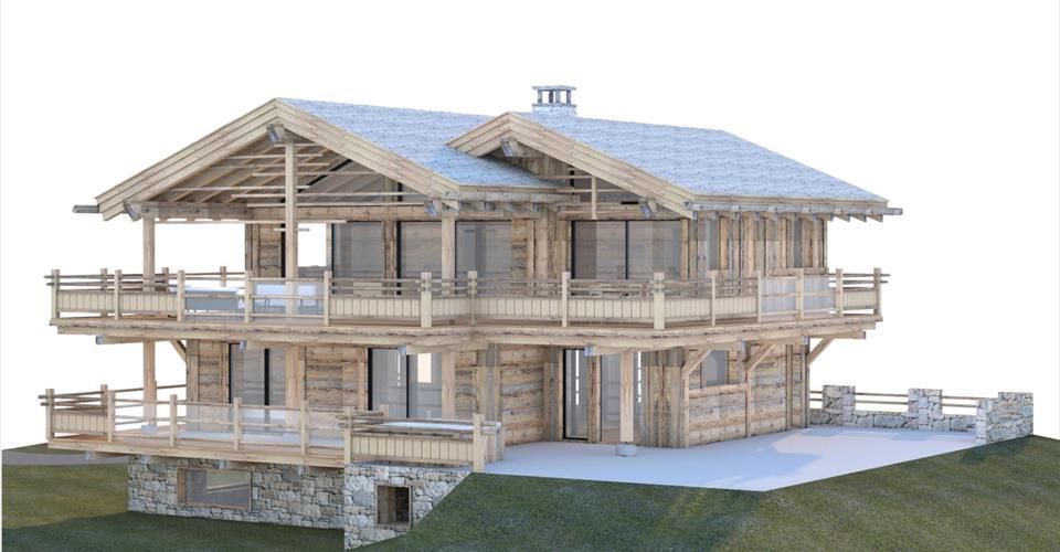 Nichée entre les régions de Ransou et de la Morintse - Chalet 6 pièces - image - 1
