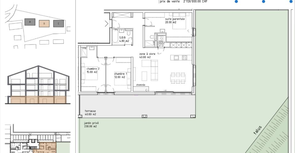 Appartement 4.5 pièces au rez de chaussée inférieur à Crans-Montana - Appartement 4.5 pièces - image - 9
