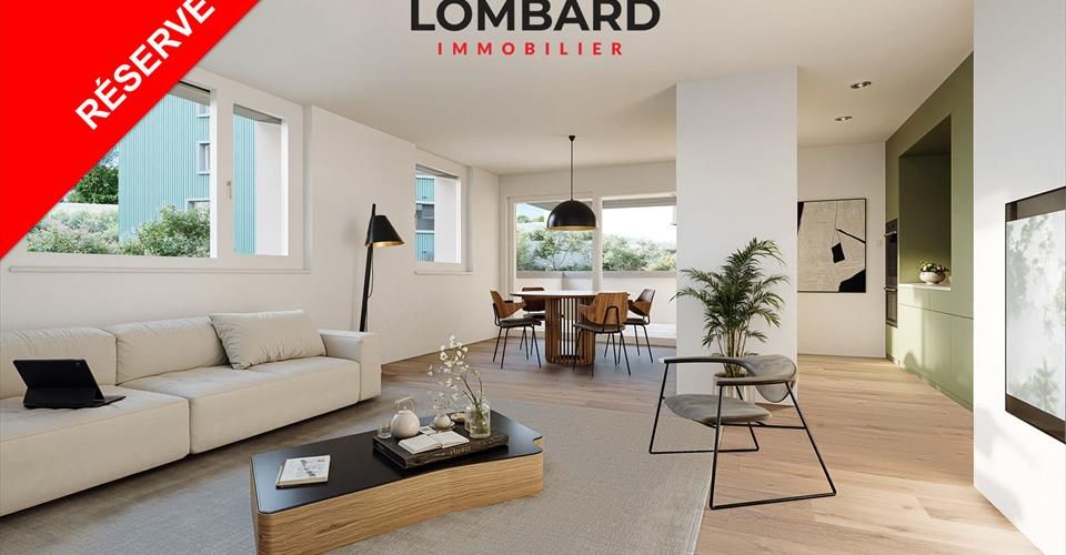 ***RÉSERVÉ*** Appartement de 2.5 pièces au rez-de-chaussée - Appartement 2.5 pièces - image - 1