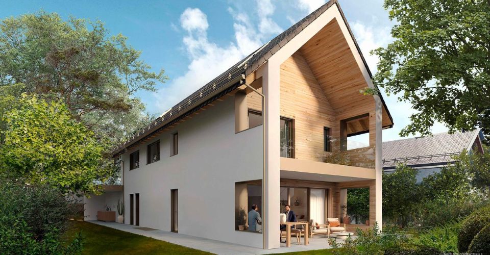Villa d'exception au coeur de la nature à Chavannes-des-Bois - Maison 5.5 pièces - image - 2