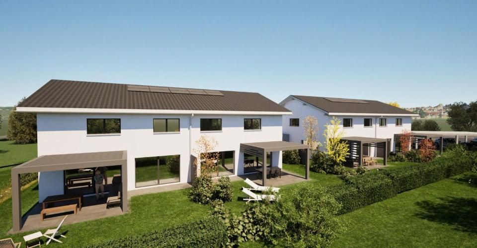 Maison mitoyenne de 5.5 pièces à vendre à Cornol - Maison jumelée 5.5 pièces - image - 4