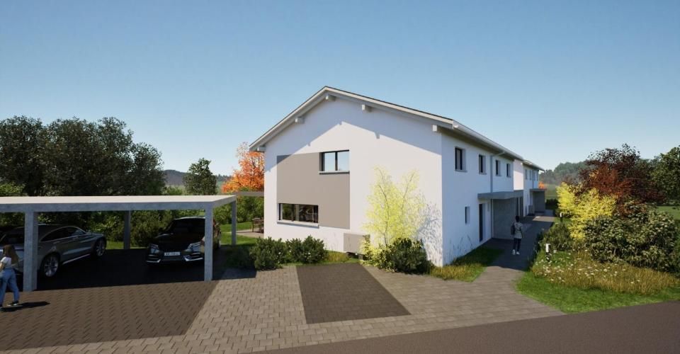 Maison mitoyenne de 5.5 pièces à vendre à Cornol - Maison jumelée 5.5 pièces - image - 2