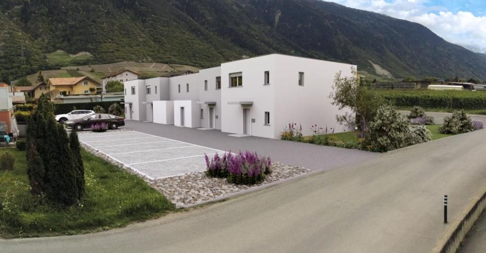 Dernière villa à vendre à Charrat - Maison contiguë 4.5 pièces - image - 1