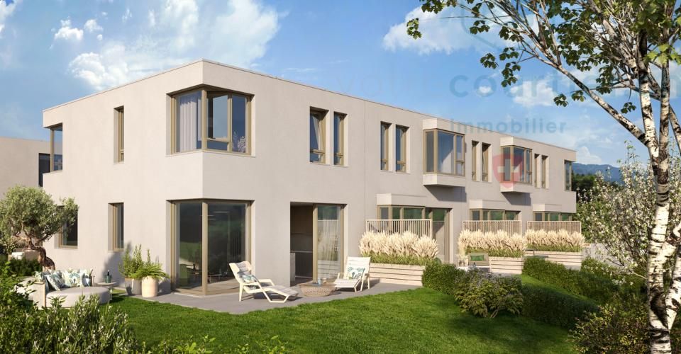 Villa contemporaine neuve de côté - chantier en cours - Maison 5.5 pièces - image - 2