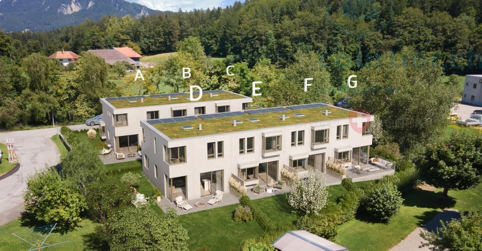 Villa contemporaine neuve de côté - chantier en cours - Maison 5.5 pièces - image - 3