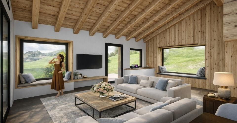 Un cadre de vie exceptionnel entre calme, soleil et espace - Duplex 4.5 pièces - image - 2