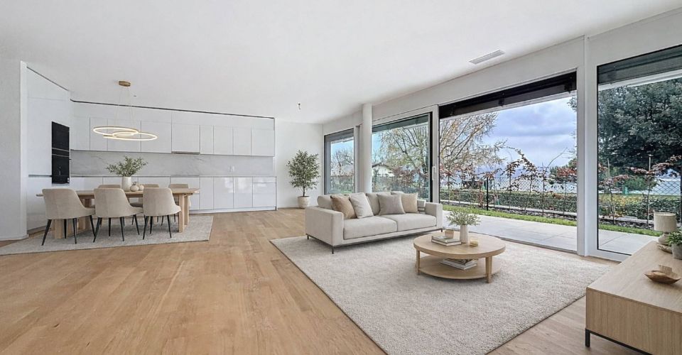 Appartement neuf de 5.5 pièces avec terrasse couverte et jardin - Appartement 5.5 pièces - image - 2