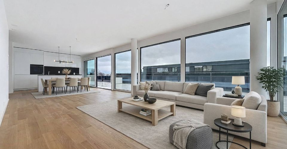 Attique neuf de 4.5 pièces avec rooftop terrasse - Attique 4.5 pièces - image - 1