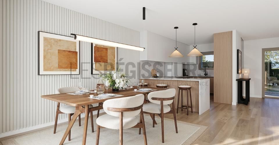 Trois villas contemporaines THPE avec jardin privatif - Maison 5 pièces - image - 5